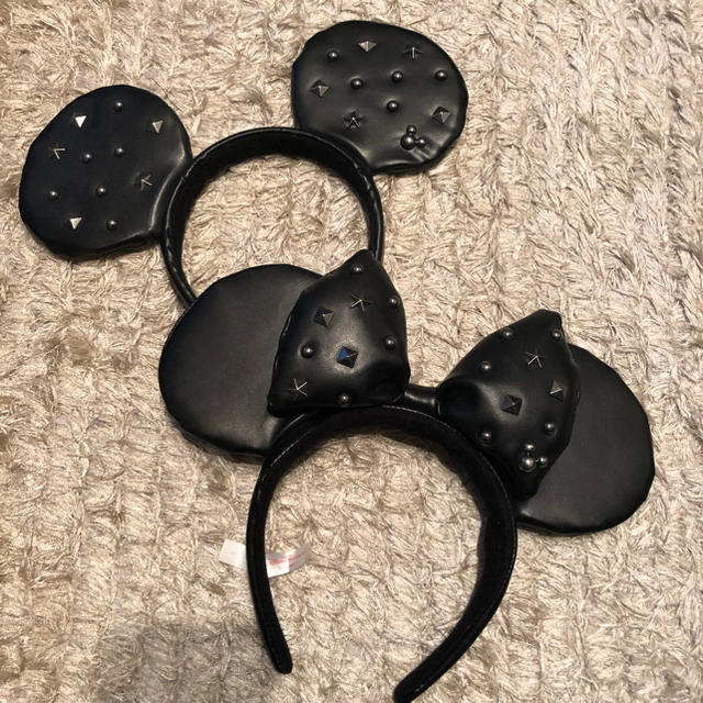 ディズニー レザー カチューシャ - ヘアアクセサリー
