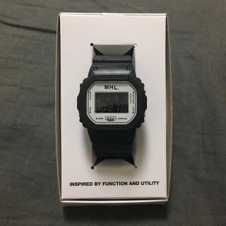 マーガレットハウエル(MARGARET HOWELL)のMHL G-SHOCK 黒(腕時計)