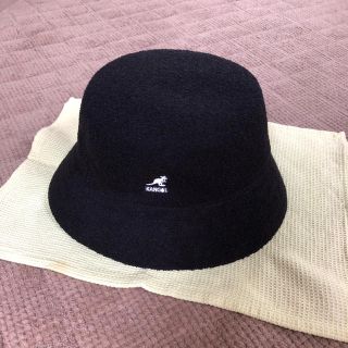 カンゴール(KANGOL)のカンゴール ★バケットハット★美品★ブラック★(ハット)