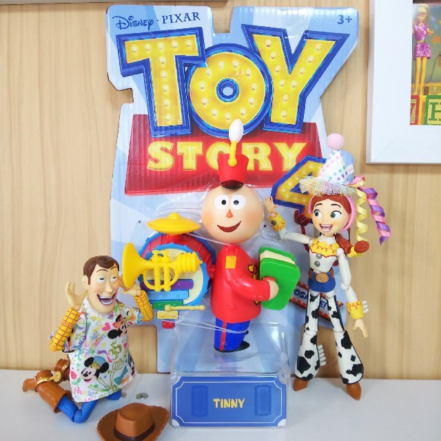 トイ ストーリー トイストーリー4 ティニー フィギュア ティントイ トイ ストーリー トイストーリー4 ティニー フィギュア ティントイ