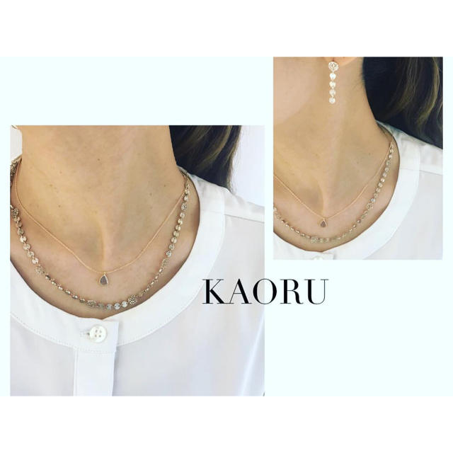 KAORU(カオル)のKAORU アトリエカオル アリウム ネックレス シルバー レディースのアクセサリー(ネックレス)の商品写真