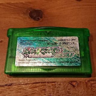 ポケモン(ポケモン)のポケットモンスターエメラルド【訳あり】(携帯用ゲームソフト)