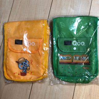 コカコーラ(コカ・コーラ)のQooショルダーバッグオレンジ&グリーン 非売品(その他)