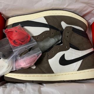 ナイキ(NIKE)のSimpson様 専用 MA5購入 NIKE TRAVIS SCOTT AJ1 (スニーカー)