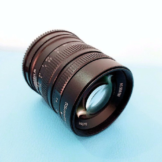 55mm F1.4 単焦点レンズ！初心者OK！美品　マイクロフォーサーズ対応