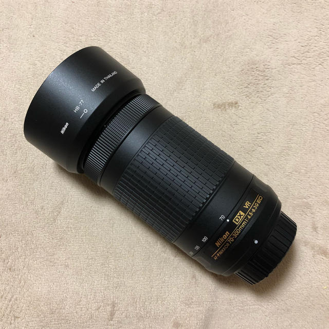 Nikon 70-300 望遠レンズスマホ/家電/カメラ