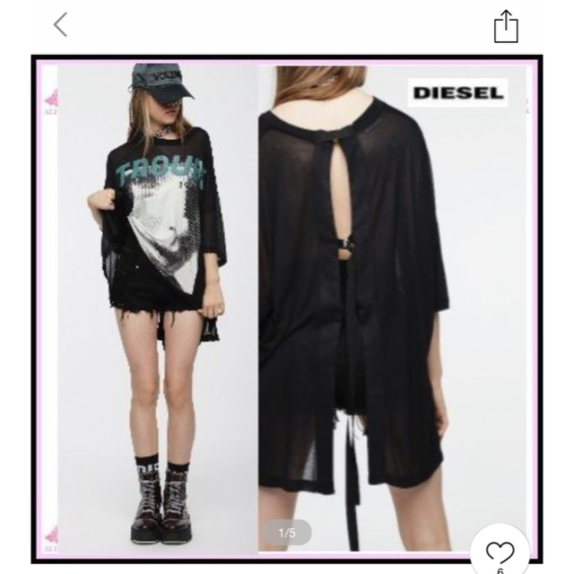 ディーゼル♡ビックチュニック♡新品♡DIESEL♡Tシャツ