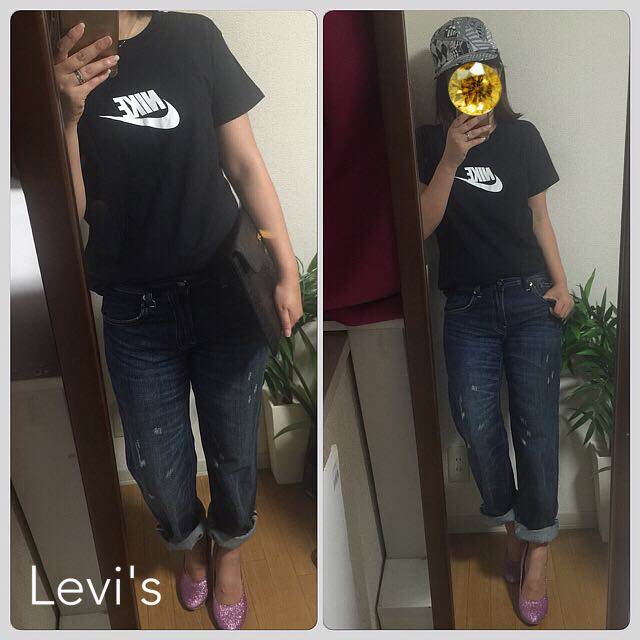 Levi's(リーバイス)のLEVI'S★502ダメージデニムパンツ レディースのパンツ(デニム/ジーンズ)の商品写真