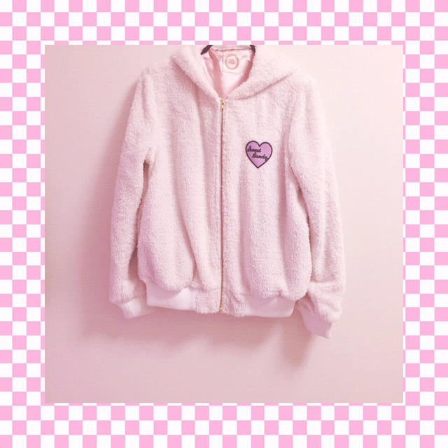 Ank Rouge(アンクルージュ)の 💗もこもこハートぱーかー☁ レディースのトップス(パーカー)の商品写真