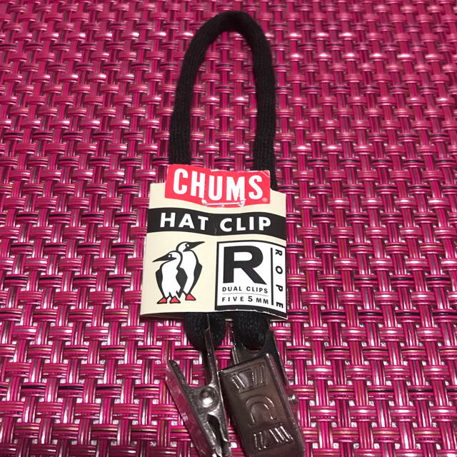 CHUMS(チャムス)のチャムス  CHUMS ハットクリップ コットン 2種 2個分 レディースの帽子(ハット)の商品写真
