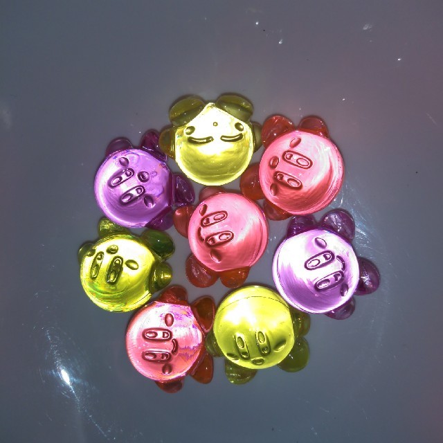 任天堂(ニンテンドウ)のアクリルアイス　星のカービィ8個セット エンタメ/ホビーのおもちゃ/ぬいぐるみ(キャラクターグッズ)の商品写真