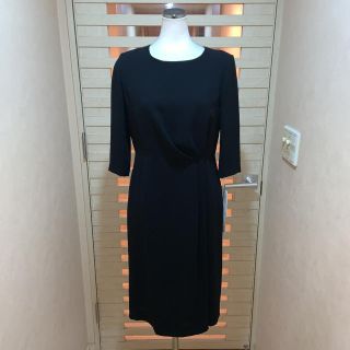 ハナエモリ(HANAE MORI)のハナエモリ（HANAE MORI）新品税込8万5千円 9号規格 黒ワンピース(礼服/喪服)