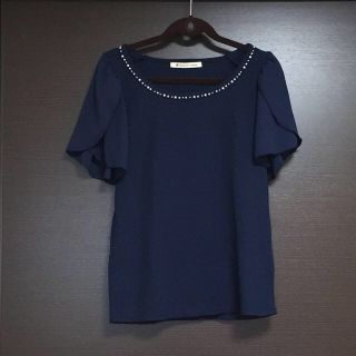 マジェスティックレゴン(MAJESTIC LEGON)のフリル袖シャツ➕一点(Tシャツ(半袖/袖なし))