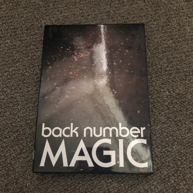 Back Number Back Number Magic 初回限定版ａ ライブdvd付きの通販
