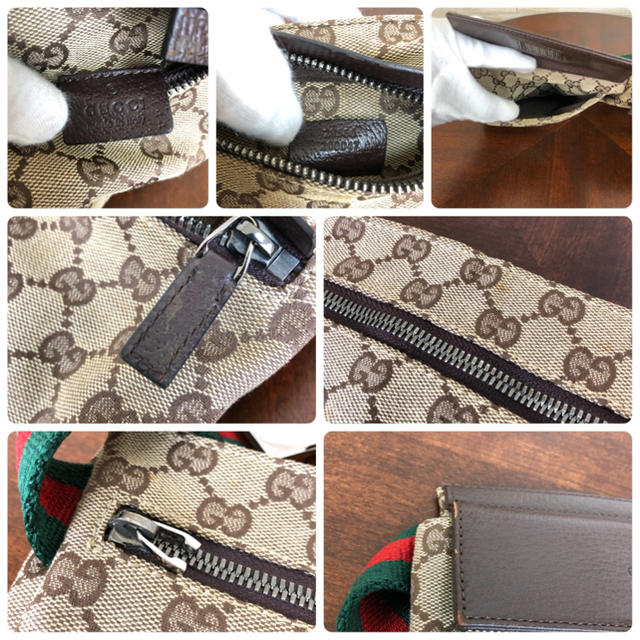 売り切れ必至！ Gucci GG柄 ボディバッグ ウエストバッグ シェリーライン GUCCI(グッチ) - ボディバッグ/ウエストポーチ