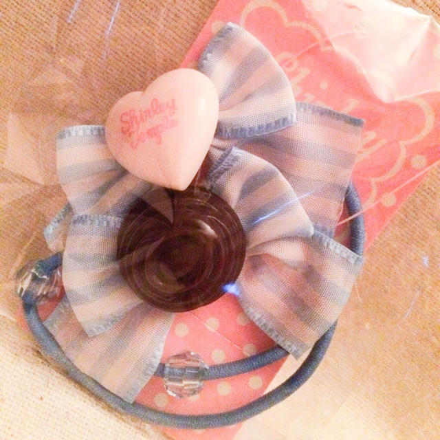 Shirley Temple(シャーリーテンプル)のチョコレートモチーフヘアポニー レディースのヘアアクセサリー(ヘアゴム/シュシュ)の商品写真