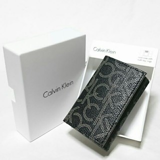 カルバンクライン(Calvin Klein)のカルバンクライン キーケース 79464 ブラック(キーケース)