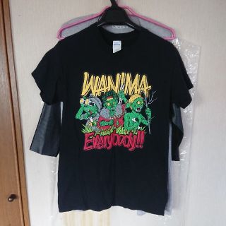 ワニマ(WANIMA)のWANIMA☆エビバデTシャツ☆サイズS(ミュージシャン)