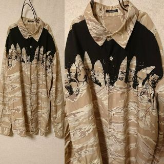 アンダーカバー(UNDERCOVER)の希少2001-02 A/W D.A.V.F期 FUTURAコラボ長袖シャツ(シャツ)