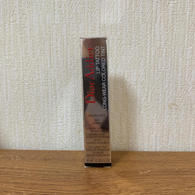 Dior(ディオール)の【新品・未使用】Dior Addict LIP TATOO 641 ORANGE コスメ/美容のベースメイク/化粧品(リップグロス)の商品写真