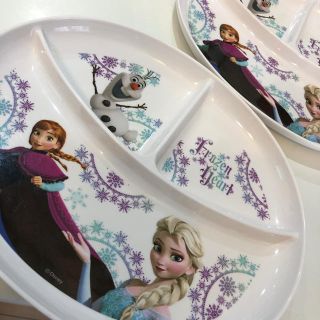 ディズニー(Disney)のアナ雪プレート( •ᴗ•)*♪1枚(プレート/茶碗)