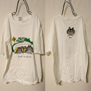 サンタモニカ(Santa Monica)の 猫のファミリードライブプリントTシャツと玉ねぎシャツセット(Tシャツ/カットソー(半袖/袖なし))