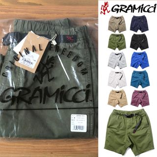 グラミチ(GRAMICCI)の★新品・正規品 オリーブL★グラミチ NNショーツ（ニューナローショートパンツ)(ショートパンツ)