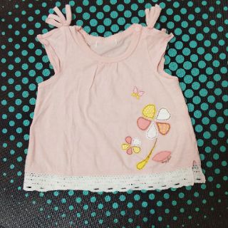 エニィファム(anyFAM)のエニィファム 90  フレンチ トップス ピンク(Tシャツ/カットソー)