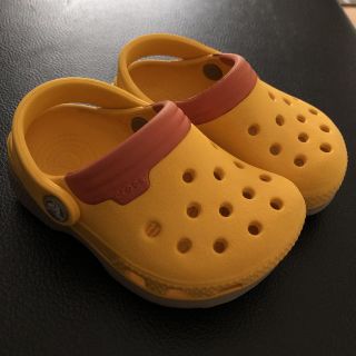 クロックス(crocs)のクロックス キッズ サンダル☆4c5  13cmくらい(サンダル)