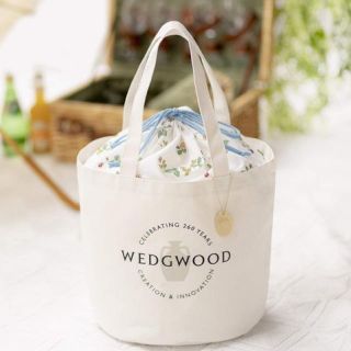 ウェッジウッド(WEDGWOOD)のGLOW 2019年7月号付録 WEDGWOOD 260周年記念ロゴバッグ(トートバッグ)