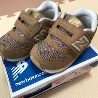 New Balance - ニューバランス 子供用 14cm ブラウンの通販 by こと's