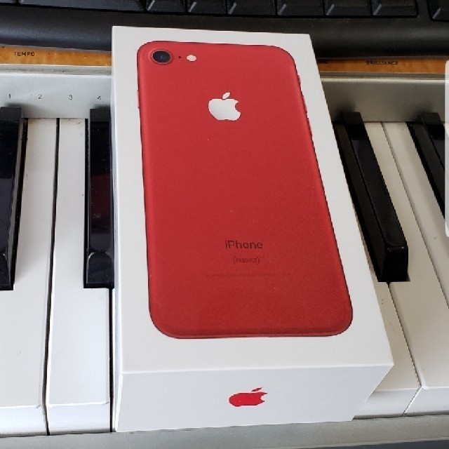 iPhone 7 Red 128GB simフリー