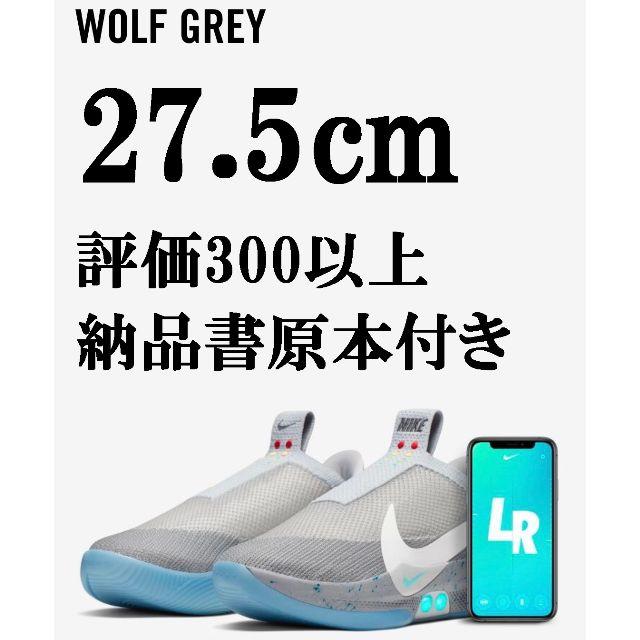 27.5cm　NIKE ADAPT BB AIR MAG WOLF GREY