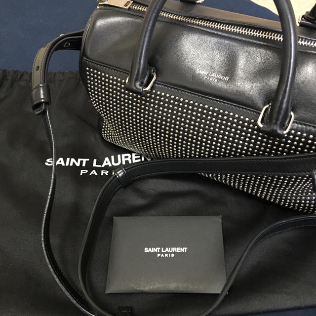 高級ブランド Saint Laurent ベイビーダッフル バッグ サンローラン - ショルダーバッグ