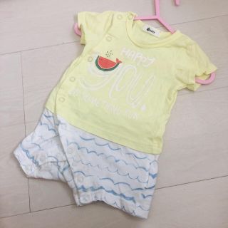 ベイビー(Baby!)のbaby ロンパース(ロンパース)