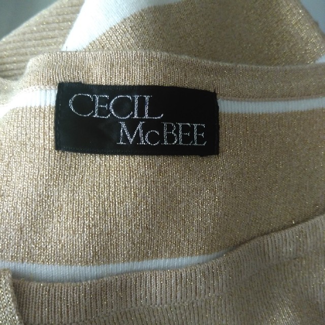 CECIL McBEE(セシルマクビー)のCECIL McBEE　ニットワンピ レディースのワンピース(ミニワンピース)の商品写真