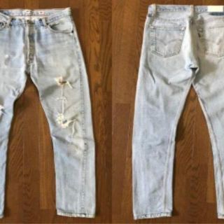 リーバイス(Levi's)の送料込 定価4.3万円RE/DONEデニムパンツロンハーマン購入リダンリーバイス(デニム/ジーンズ)