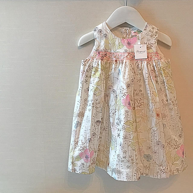 Bonpoint(ボンポワン)のボンポワン 2018SS リバティドレス 24m キッズ/ベビー/マタニティのベビー服(~85cm)(ワンピース)の商品写真