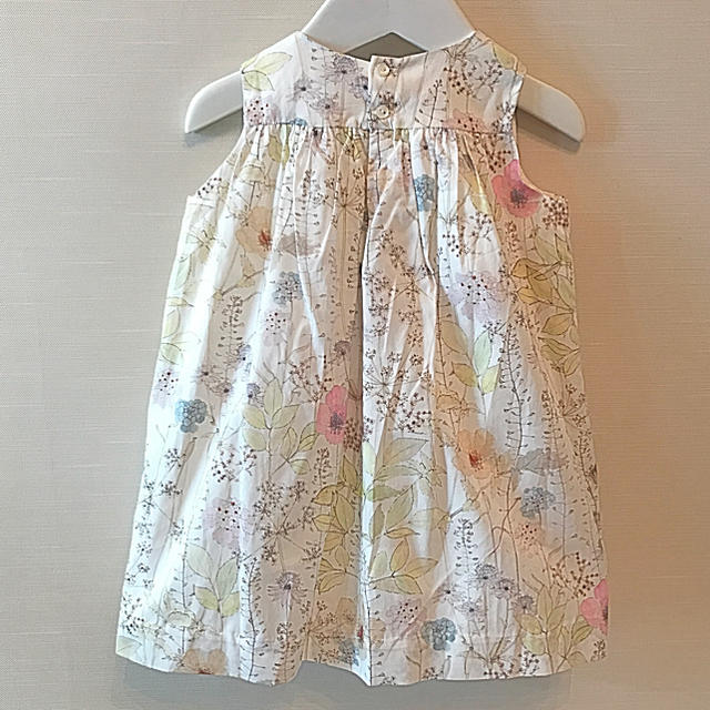 Bonpoint(ボンポワン)のボンポワン 2018SS リバティドレス 24m キッズ/ベビー/マタニティのベビー服(~85cm)(ワンピース)の商品写真