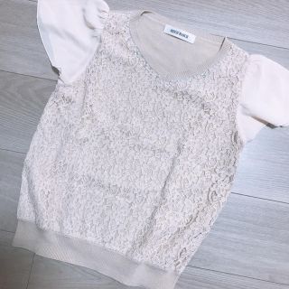 ミッシュマッシュ(MISCH MASCH)のトップス  レース(Tシャツ(半袖/袖なし))