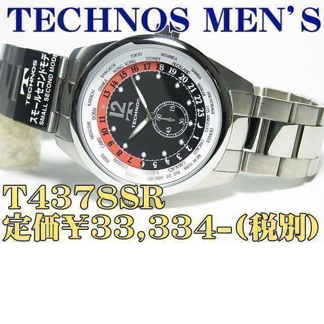 TECHNOS - 新品 テクノス 紳士クォーツ T4378SR 定価￥33,334-(税別)の通販 by 時計のうじいえ｜テクノスならラクマ