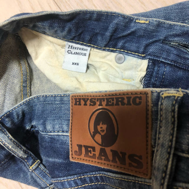 HYSTERIC GLAMOUR(ヒステリックグラマー)のヒステリックグラマー デニム xxs レディースのパンツ(デニム/ジーンズ)の商品写真