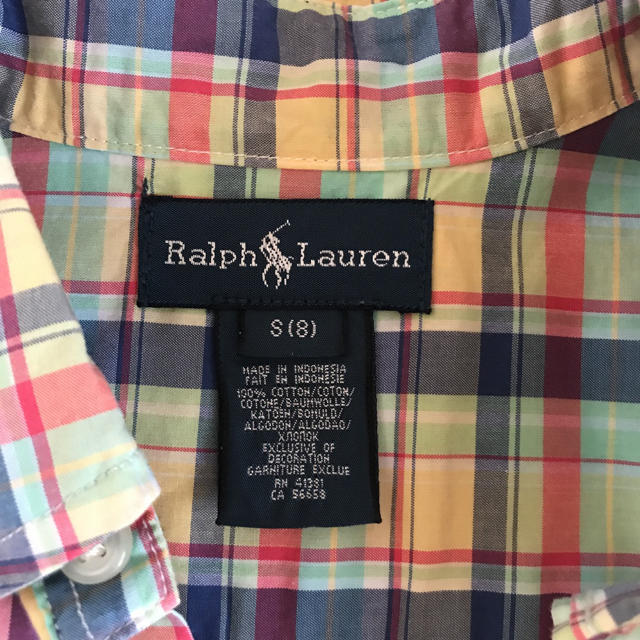 Ralph Lauren(ラルフローレン)のラルフローレン シャツ キッズ/ベビー/マタニティのキッズ服男の子用(90cm~)(ジャケット/上着)の商品写真