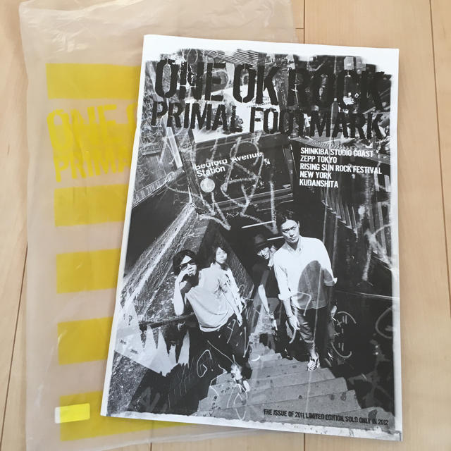 【送料込】ONE OK ROCK PRIMAL FOOTMARK 2012 #1