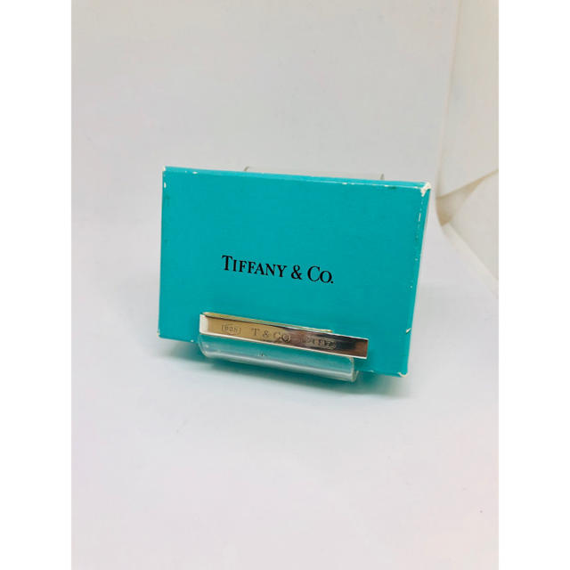 採寸高さ06cm横幅53cmTiffany & Co / ティファニー ネクタイピン 美品 正規品