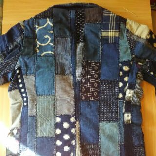 値下げ ステュディオダルチザン 古布パッチワークのテーラード ...