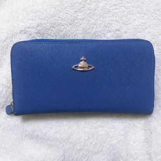 ヴィヴィアンウエストウッド(Vivienne Westwood)のVivienne Westwood ヴィヴィアンウエストウッド ブルー 長財布(財布)