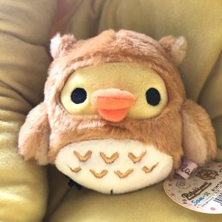 サンエックス(サンエックス)のあつめてぬいぐるみ キイロイトリ フクロウ(ぬいぐるみ/人形)