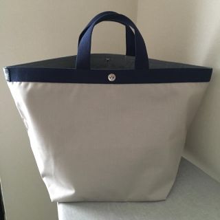 エルベシャプリエ(Herve Chapelier)の限定カラー Herve Chapelierマスティック×ネイビー×ノワール725(トートバッグ)