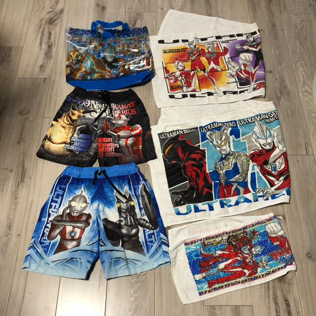 BANDAI(バンダイ)のウルトラマン 水着 セット 110 120  キッズ/ベビー/マタニティのキッズ服男の子用(90cm~)(水着)の商品写真